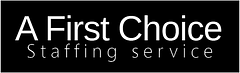 A First Choice Staffing Service logo